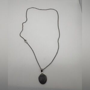 Grandma Stainless Steel Pendant Necklace – Rose Design, Gift Jewelry